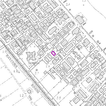 Descrizione sito di misura SCALA 1:5000 CENTRALINA N : COMTEST 30-06-12 INDIRIZZO : Via Lago di Garda, 14 - Viserbella SITO: Condominio PUNTO DI MIS.