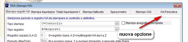 liquidazioni già stampate in modo definitivo. Solo questa situazione potrà garantire una corretta estrazione dei dati.