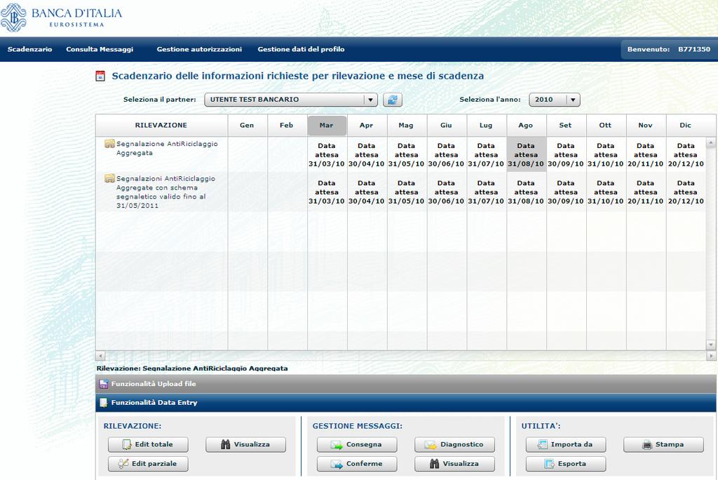 La funzine Esprta, per esprtare i dati della segnalazine in frmat CSV.