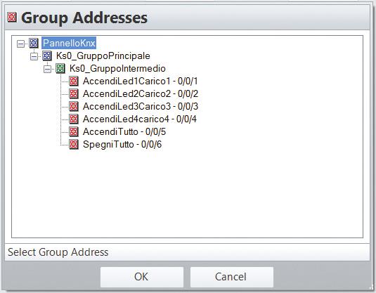 OUTPUT NOTE Les scénarios Konnex que le gateway porta peut effectuer sur la centrale lares sont repris dans les sections Group Addresses for Command.