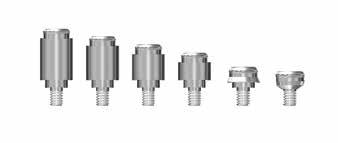 S SERIE COMPATIBILE STRAUMANN /TISSUE LEVEL 3.3 (RN) 4.1 (RN) 3.5 (NNC) 4.8 (RN) 6.5 (WN) comby chrome CR.