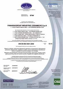 AMBIENTALE CERTIFICATO UNI EN ISO 14001 DEI SITI