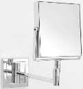 max cavo,4 m Classe di protezione II e IP20 80980PU 24,00 9 Specchio ingrandente Specchio in metallo cromato, da fissare al muro.