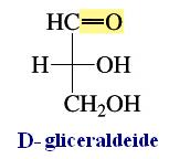 descrittori D e L sono utilizzati per distinguere le due configurazioni opposte dei monosaccaridi chirali : D se l