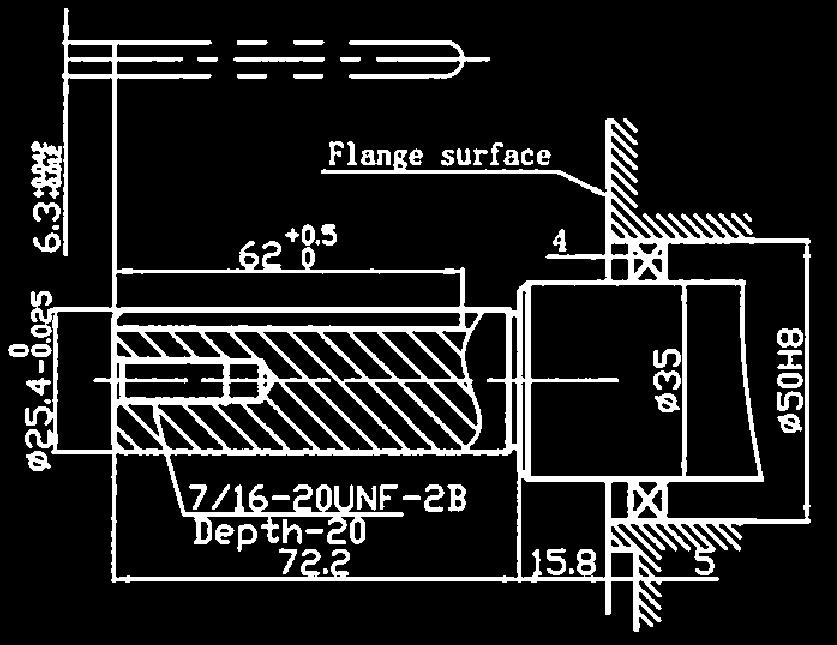 I DIESEL- DIESEL ENGINE HL 186 FA-E Albero Shaft Mod. K1 Albero Shaft Mod.