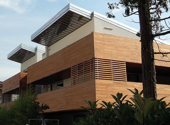 Art e Parquet House fornisce ed installa varie tipologie di legno e compositi da esterno.