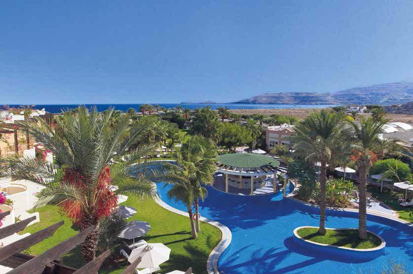 Atrium Palace RODI NOVITÀ Sulla costa sud-est di Rodi, a 6 km da Lindos, il paese più famoso dell isola.