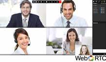 La web conference può essere usata quotidianamente per un ampia varietà di comunicazioni aziendali, aumentando la produttività e l efficienza.