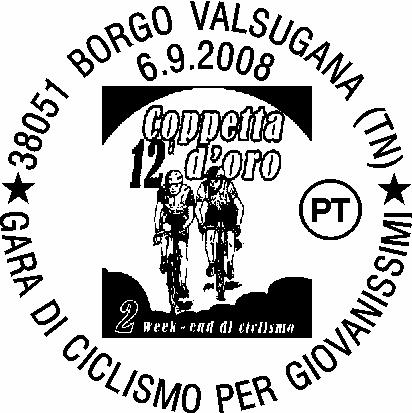 1154 RICHIEDENTE: Asd Associazione Coppa d Oro SEDE DEL SERVIZIO: Palazzetto dello Sport Via Gozzer, 4 38051 Borgo Valsugana (TN) DATA: 6/9/08 ORARIO: 10/12 14/16 Struttura Competente: Poste