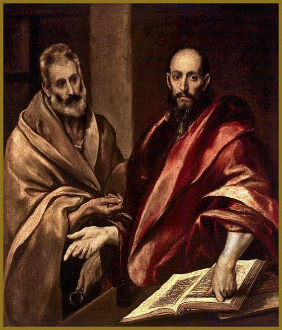 Liturgia dei Santi Pietro e Paolo, apostoli * Commento alle Letture tratto dal MESSALE DELL'ASSEMBLEA CRISTIANA - FESTIVO opera del CENTRO CATECHISTICO SALESIANO Leumann (Torino) Editori ELLE DI CI -