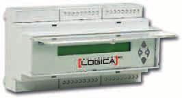 Centrale ogica Centrale di controllo della serie ogica 9 moduli DIN. Per gestire autonomamente un impianto completo di 12 apparecchi.