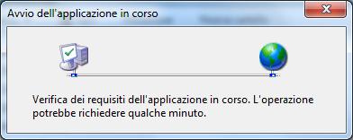 PROCEDURA P.H.T.: EROGAZIONE IN D.P.C. 5 Il sistema effettuerà una rapida verifica del sistema per assicurarsi che siano presenti i requisiti necessari per l