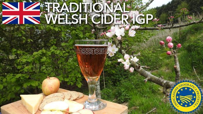 Traditional Welsh Cider IGP Regno Unito Reg. Ue 2017/923 del 24.05.2017 - GUUE L 140 del 31.05.2017 Classe 1.8. Altri prodotti dell allegato I del trattato (spezie, ecc.