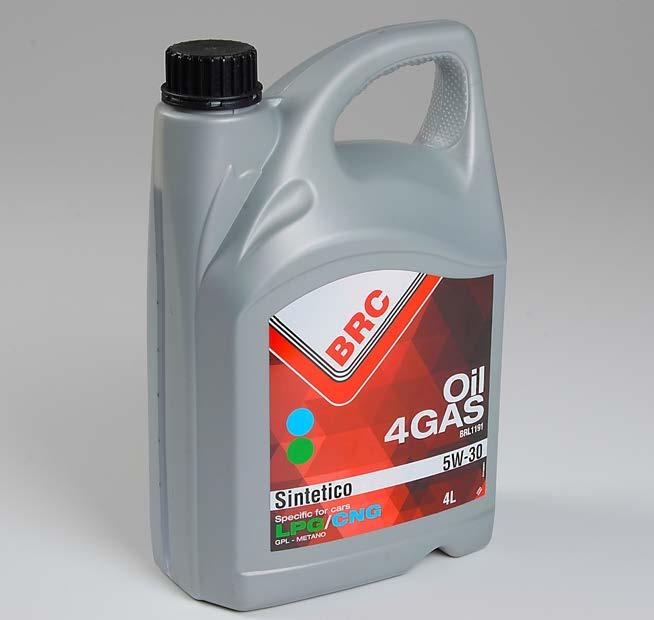 Oil 4GAS & Additivo OIL 4GAS 5W-30-5W-40-10W-40 Olio motore sintetico o completamente sintetico formulato con additivazioni specifiche per l utilizzo in motori alimentati con GPL/Metano.