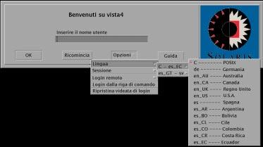 Sulle workstation, i percorsi dei font vengono impostati automaticamente per includere i font (e gli alias) associati alla lingua selezionata e alla versione locale C del sistema.