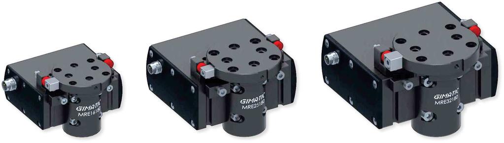 Miglior compromesso peso-dimensioni-forza. Compatibile con pinze elettriche MPPM. Sensori induttivi opzionali.