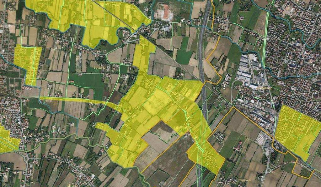 Quadro d unione metropolitano dei piani comunali delle acque DATI