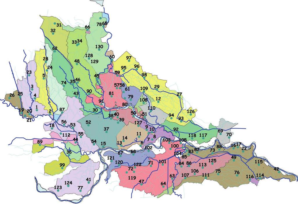 QUALITÀ DELLE ACQUE SUPERFICIALI NELLA PROVINCIA DI MANTOVA: DATI MISURATI E CONSIDERAZIONI CRITICHE SULL IMPATTO DELLE ATTIVITÀ ANTROPICHE Figura 5.