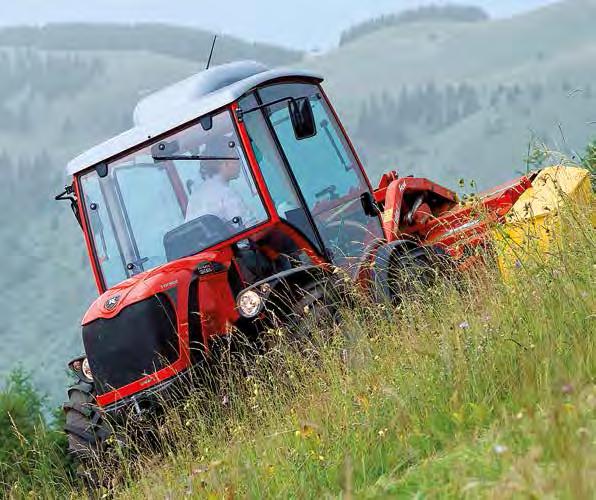 MULTIFUNZIONALITA : molte macchine in una Assetto e filosofia d impiego di