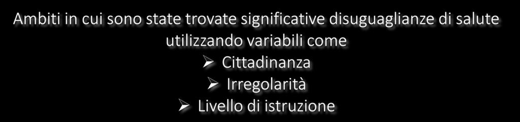 traumatismi (da incidenti sul lavoro, domestici, stradali, da violenza subita, da autolesion ismo) - Gli