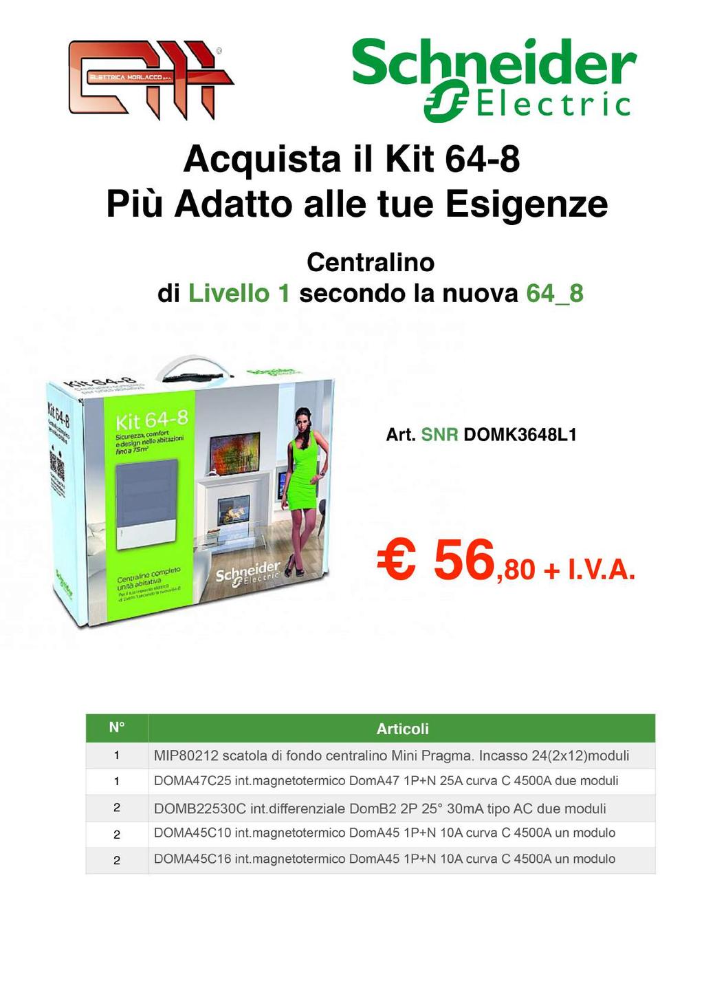 OffertaValida noal30giugno2017e noadesaurimentoscorte. Iprezziposonosubirevariazionipereventualieroridistampae/opermodi caaleleggi scali.