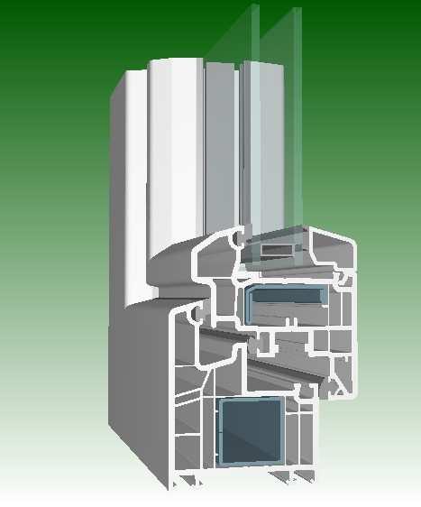 Vetri I vetri isolanti normali sono costituiti da doppia lastra con intercapedine metallica, ma sulla linea SoftLine MD 70 consigliamo l uso di vetrate isolanti speciali basso emissive.