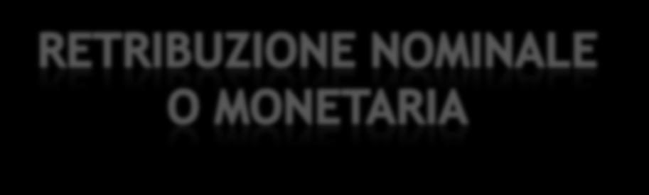 utilizzando il salario nominale