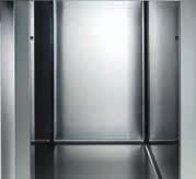 Su richiesta è possibile avere l unità refrigerante posizionata a destra o a sinistra.