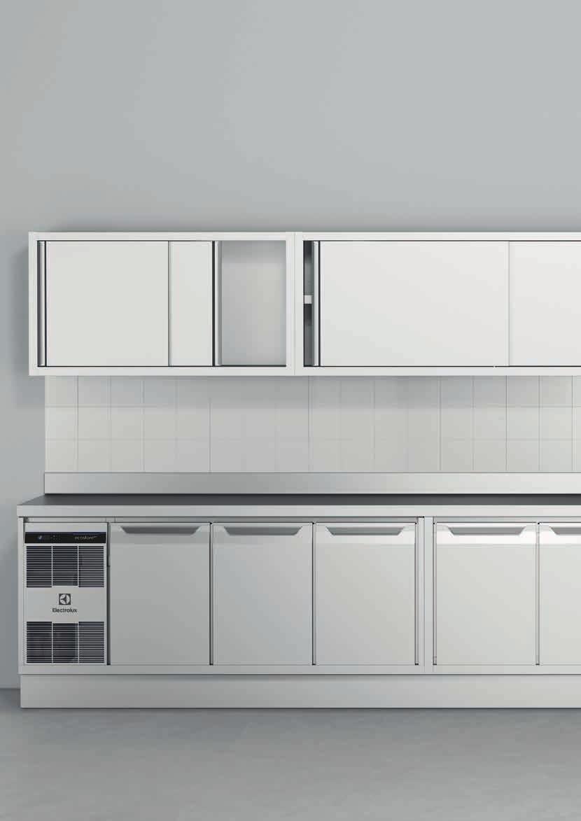 ExtrA design elegante I tavoli refrigerati ecostore HP sono ergonomici e dal design elegante.