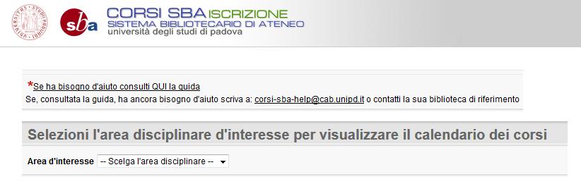 Puoi iscriverti ai corsi Guarda il calendario dei corsi e iscriviti.