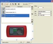 E costituito da 3 moduli: modulo disegno, completo di tutte le funzioni bidimensionali; modulo architettonico, per il disegno della planimetria, contenente funzioni per il tracciamento automatico di