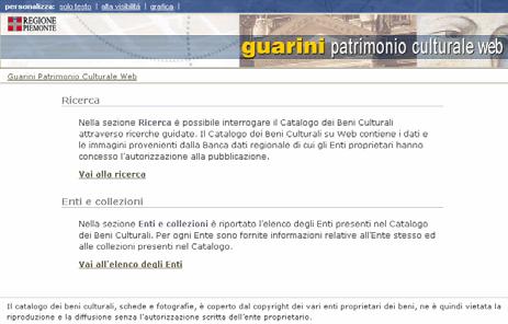 Guarini patrimonio culturale web.