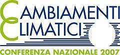 MATTM, ISPRA: Conferenza Nazionale sui Cambiamenti Climatici (Roma, 12-13 settembre 2007) Conferenza Nazionale promossa