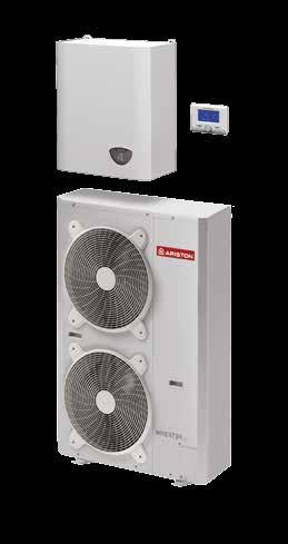 NIMBUS - L PLUS / Disponibile in versione riscaldamento e raffrescamento / Pompa di calore monoblocco con tecnologia inverter / Pompa di calore disponibile nei modelli 12 e 15 kw mono e