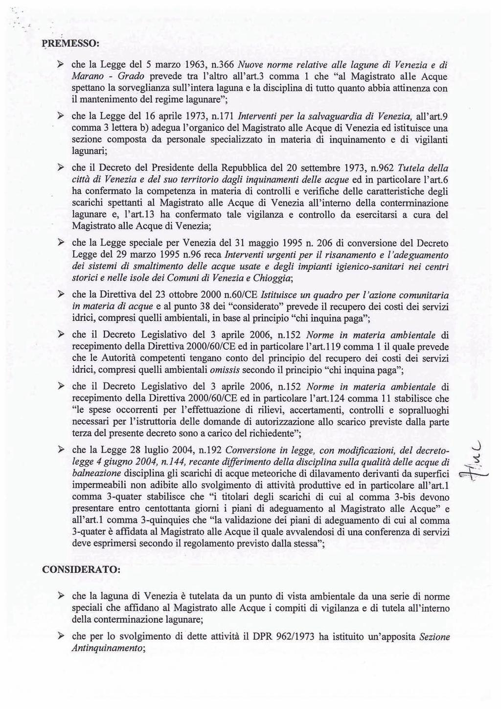 182 Bollettino Ufficiale della