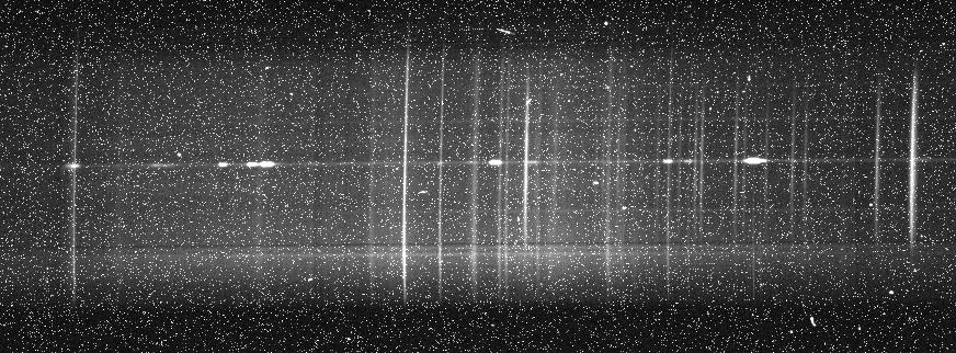Esempio spettro grezzo: Nova cyg 2006 31-12-06 V=13.