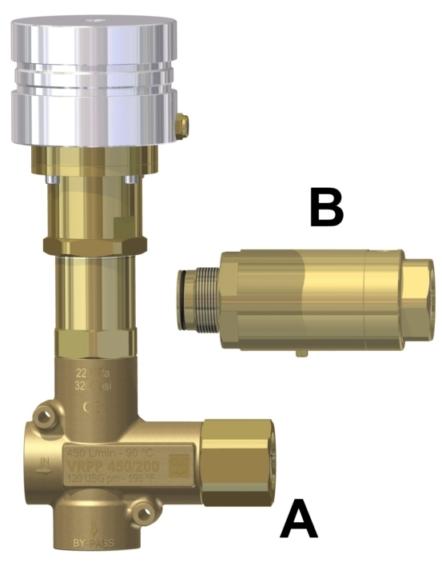 Pressione aria necessaria 6 bar - 0,6 MPa 87 psi Attacco aria compressa G1/4 F VRPP 450-200 VALVOLA REGOL.PRESS.- COMANDO PNEUMATICO Codice Tipo Uscita Bypass Massa 60.5360.