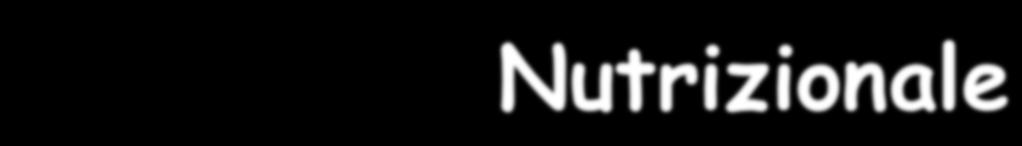 La Qualità Nutrizionale Corrisponde alla capacità dell alimento di nutrire bene.