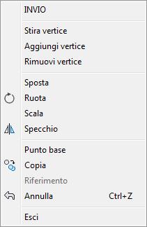 c a p i t o l o 06 possedendo un menù multifunzione, prevedono di default il comando di spostamento oppure di stiramento.