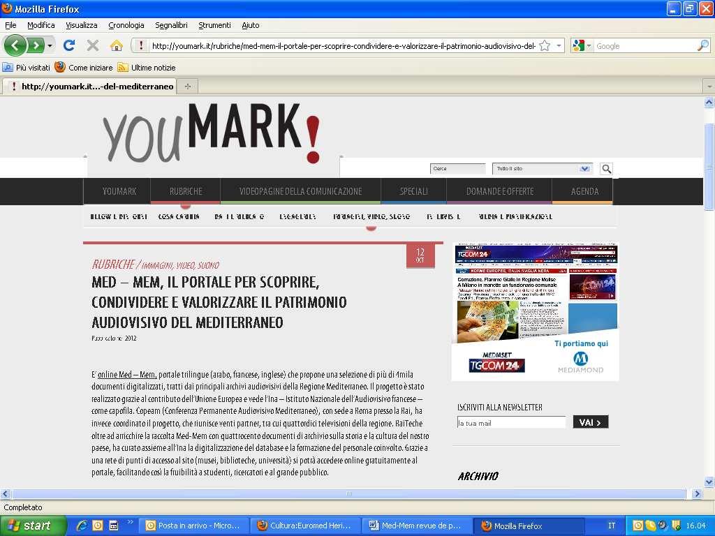 YOUMARK! Comunicazione Marketing Media http://youmark.