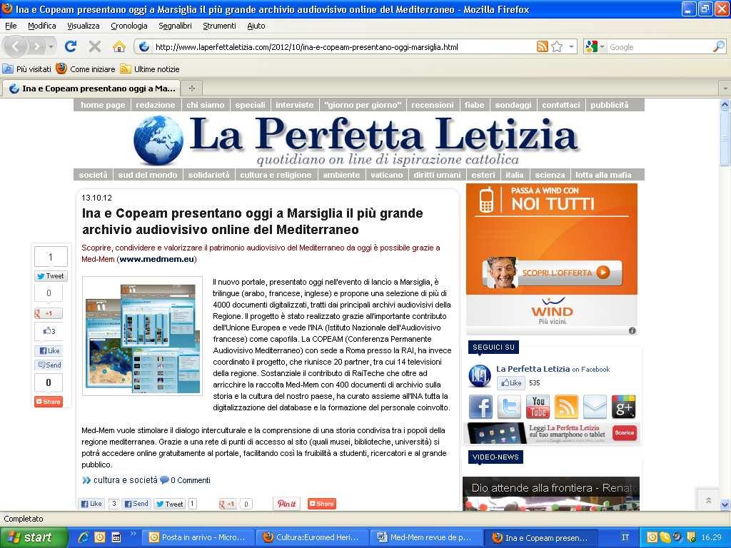 LA PERFETTA LETIZIA http://www.laperfettaletizia.com/2012/10/ina-e-copeam-presentano-oggimarsiglia.