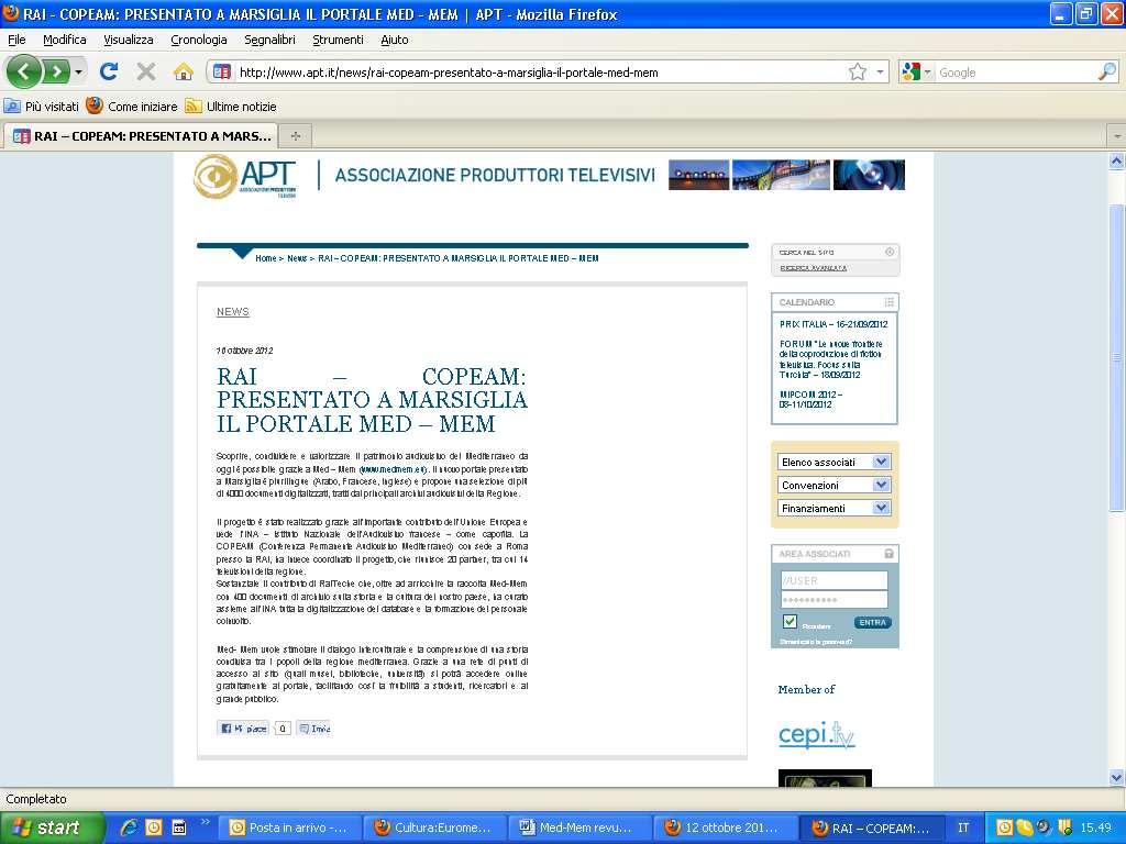 APT Associazione Produttori Televisivi http://www.apt.