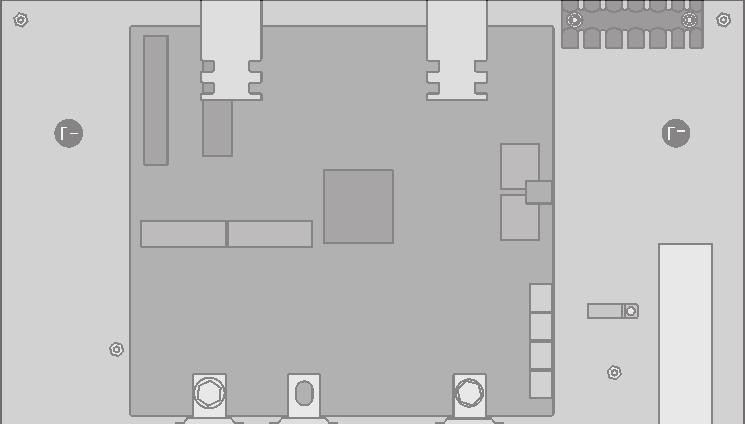 Spazio di montaggio sotto SMA String-Monitor in caso di utilizzo di connettori per fusibile: Almeno 800 mm.