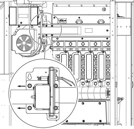 Ispezione e manutenzione della caldaia 0 Smontaggio del bruciatore Allentare tutti i collegamenti elettrici a spina del bruciatore.