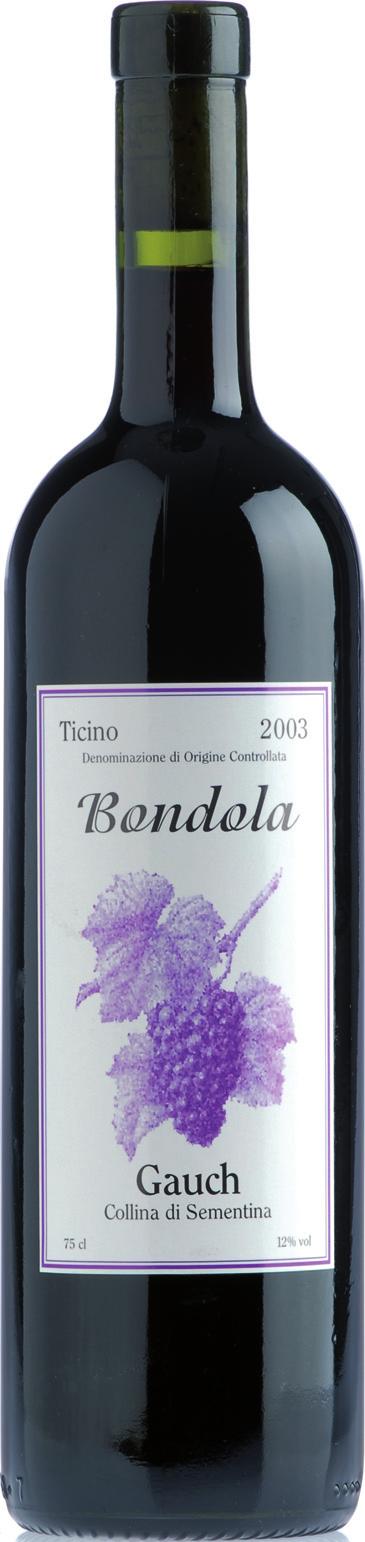 BONDOLA Vecchio vitigno rosso, autoctono del Sopraceneri, il Bondola dà un vino leggero e senza segreti che si richiama agli antichi sapori delle terre ticinesi.