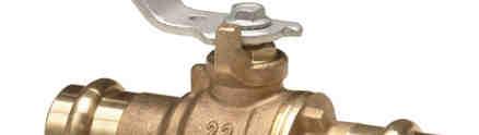 VALVOLE A SFERA CRIMP CRIMP BALL VALVES 5020 Valvola in bronzo EzPress F68P00012.1472 012 80 146 11,7 Bronze EzPress full port ball valve F68P00015.