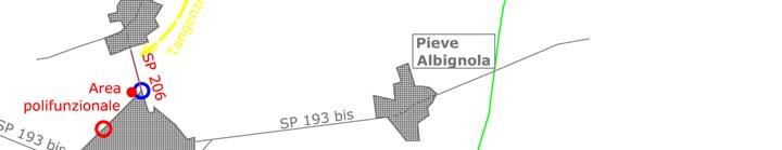 della prima con in più la possibilità di disimpegnare la rotatoria del casello A7.