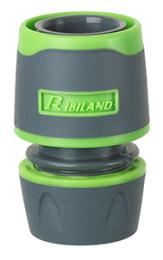 raccordi portagomma "ribiland" art.pra/rb bimateriale con rivestimento soft-touch RP1/2 art.