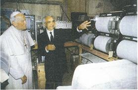 1983 Introduzione della tecnologia Georadar in Italia, con il primo sistema venduto al dott.
