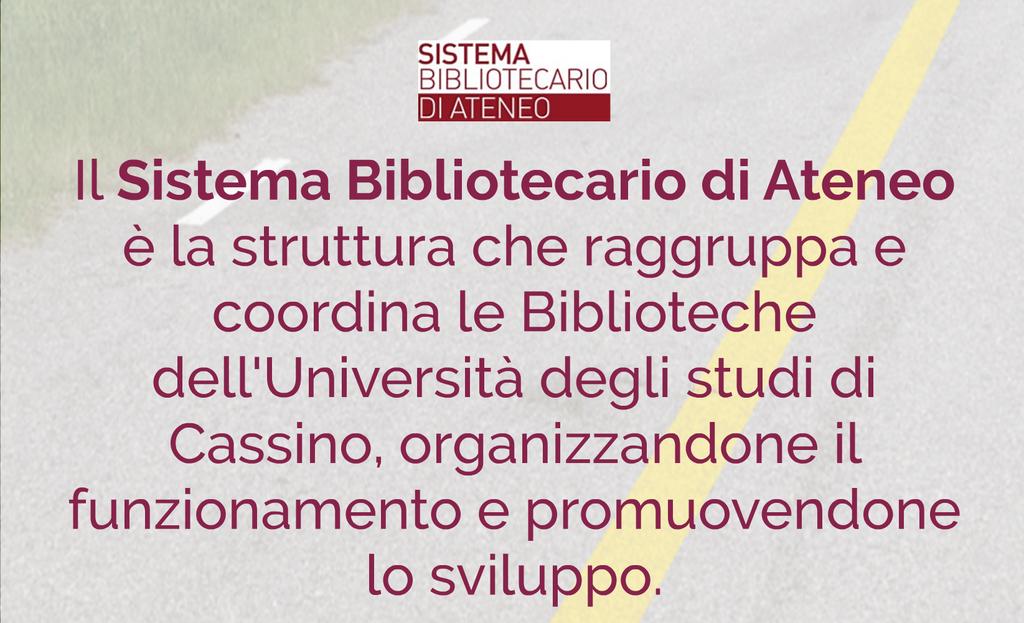 SBA: Sistema Bibliotecario